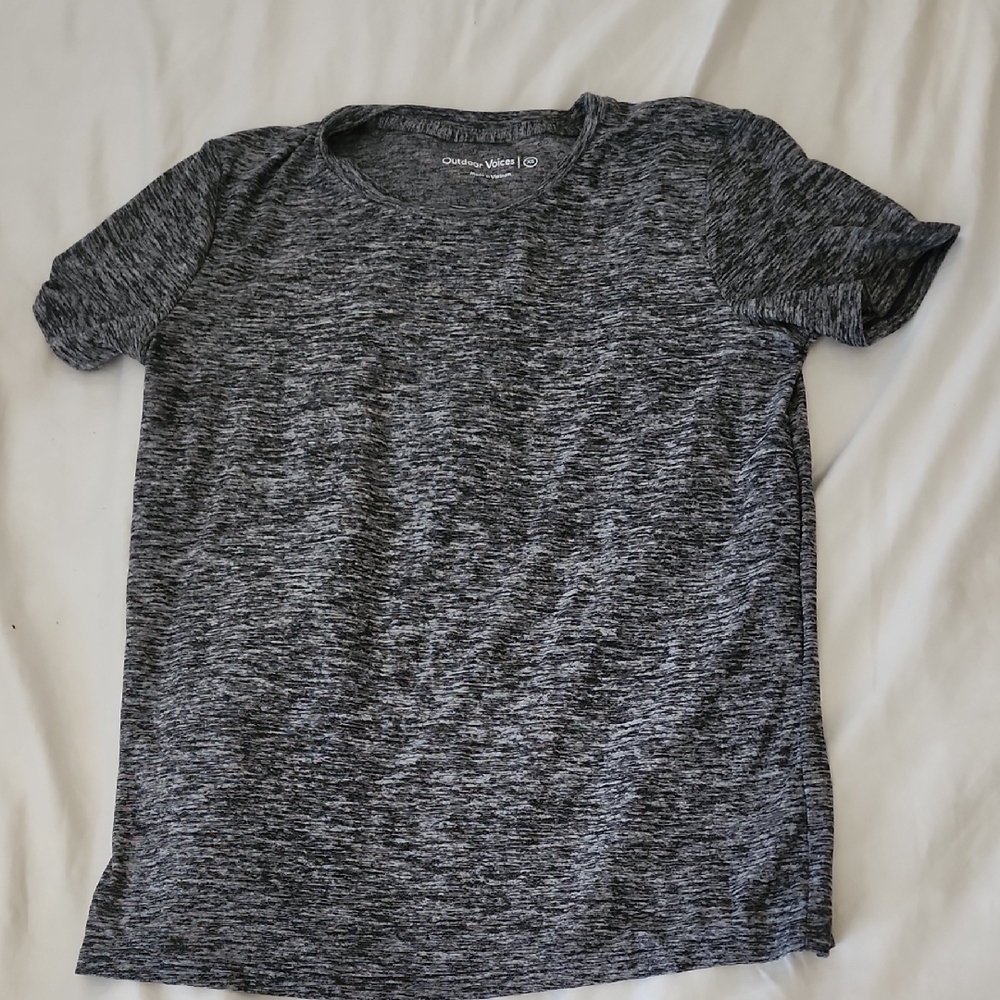 Outdoor Voices Gray Short Sleeve Tee
